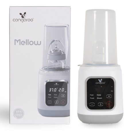 Cangaroo Mellow 4in1 cumisüveg melegítő, sterilizáló, melegen tartó funkcióval - fehér