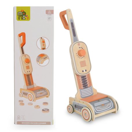 MONI fa porszívó kerekekkel - Narancs