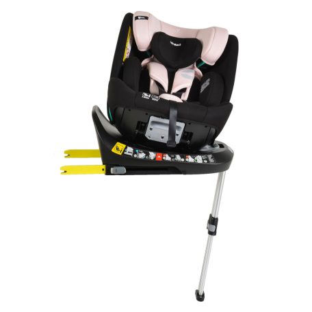 Cangaroo i-Protect Isofix autós ülés 360 forgatható (40-150 cm) - Pearl pink