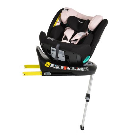 Cangaroo i-Protect Isofix autós ülés 360 forgatható (40-150 cm) - Pearl pink