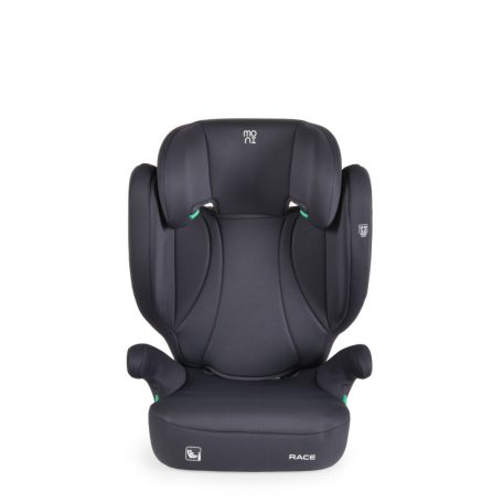 Moni Race biztonsági autósülés I-Size 100-150cm - szürke