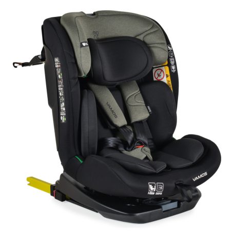 Moni Vamos Isofix autós ülés 360 forgatható (40-150 cm) - Military green