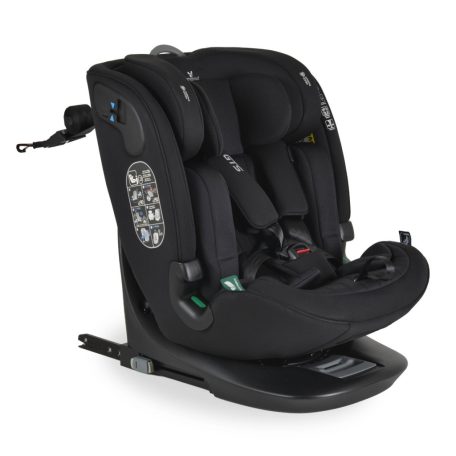 Cangaroo GTS Prémium 360° fokban forgatható autósülés (40-150cm) - Fekete