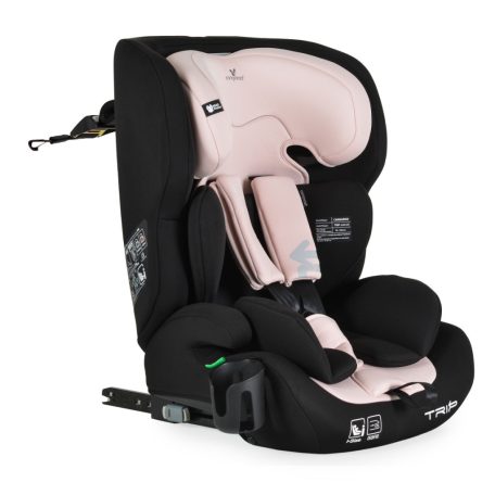 Cangaroo Trip biztonsági autósülés 76-150cm - Baby pink