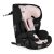 Cangaroo Trip biztonsági autósülés 76-150cm - Baby pink