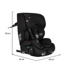 Cangaroo Trip biztonsági autósülés 76-150cm - Midnight black