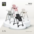 Moni Rico multifunkciós etetőszék - Szürke