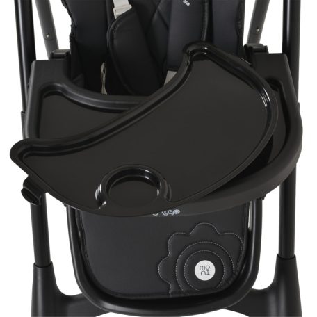 Moni Rico multifunkciós etetőszék - Fekete