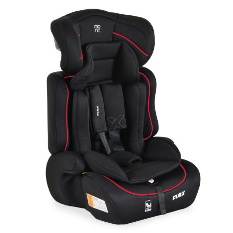 Moni Flex biztonsági autósülés 76-150cm - Fekete/piros