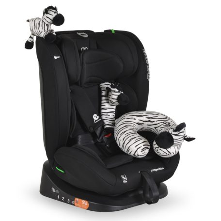 Moni Competition gyermekülés (40-150 cm) - Fekete