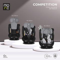 Moni Competition gyermekülés (40-150 cm) - Szürke