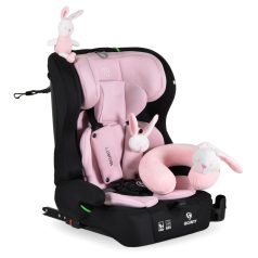   Moni Security isofix biztonsági autósülés 76-150cm  - Rózsaszín