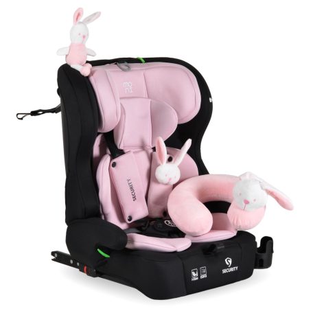 Moni Security isofix biztonsági autósülés 76-150cm  - Rózsaszín