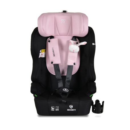 Moni Security isofix biztonsági autósülés 76-150cm  - Rózsaszín