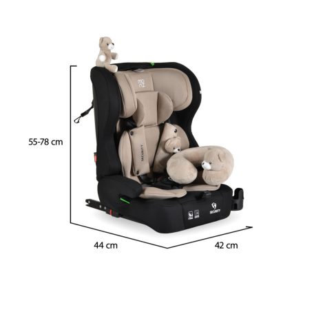 Moni Security isofix biztonsági autósülés 76-150cm  - Bézs