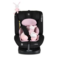   Moni i-Maxx i-Size Isofix gyermekülés (40-150 cm) - Rózsaszín 