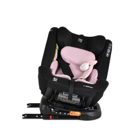 Moni i-Maxx i-Size Isofix gyermekülés (40-150 cm) - Rózsaszín 