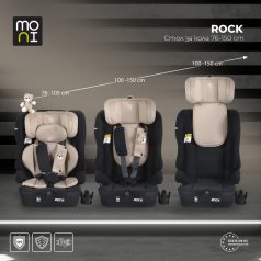 Moni Rock biztonsági autósülés 76-150cm - Bézs