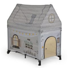 Cangaroo Playhouse 2 szintes utazóágy - szürke 