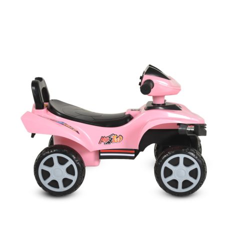Moni No Fear ráülős kis quad bébitaxi - rózsaszín 