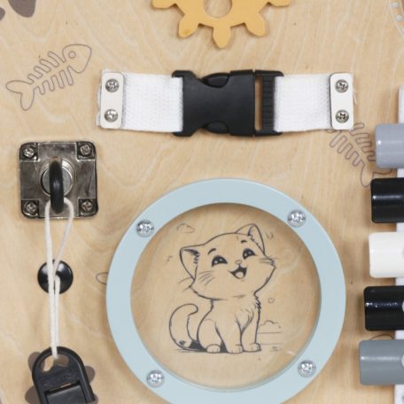 Moni Toys Montessori matatófal Macska