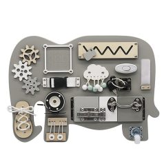 Moni Toys Montessori matatófal Elefánt 