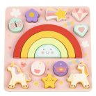 Moni 2IN1 balance puzzle Unicornis szivárvány