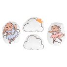 Cangaroo Joyzi  utazójáróka  90x90 cm - Rózsaszín