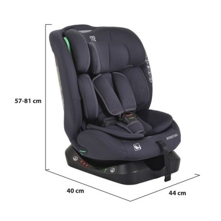 Moni Aventura autósülés (40-150cm) - Szürke