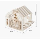 Moni Garden óriás házikó- játszóház műanyag pasztel