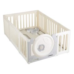   Moni Cubby Land óriás kerítés, karám játszószőnyeggel és 50 db színes labdával