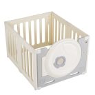 Moni Cubby Land óriás kerítés, karám játszószőnyeggel és 50 db színes labdával