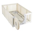 Moni Cubby Land óriás kerítés, karám játszószőnyeggel és 50 db színes labdával