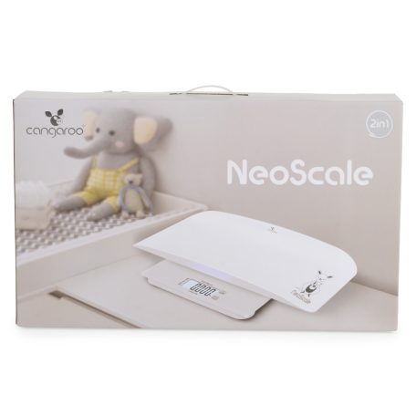 Cangaroo NeoScale digitális baba -és gyermekmérleg - fehér