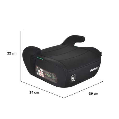 Moni Boost i-Size ülésmagasító 125-150 cm  - Fekete