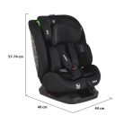 Moni Forza autósülés (40-150cm) isofix nélkül - Black