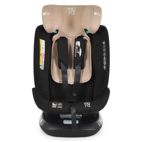 Moni Serengeti i-Size Isofix gyermekülés (40-150 cm) - Bézs