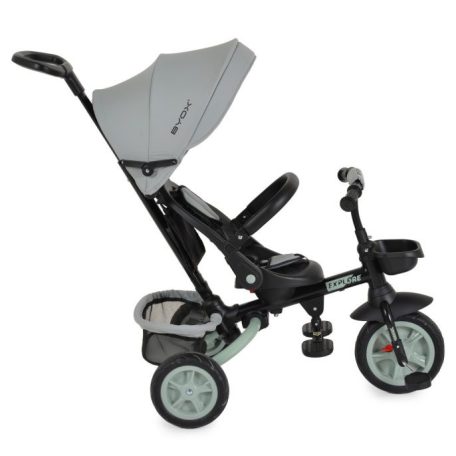 Byox Explore tricikli összecsukható (forgatható üléssel) - Zöld