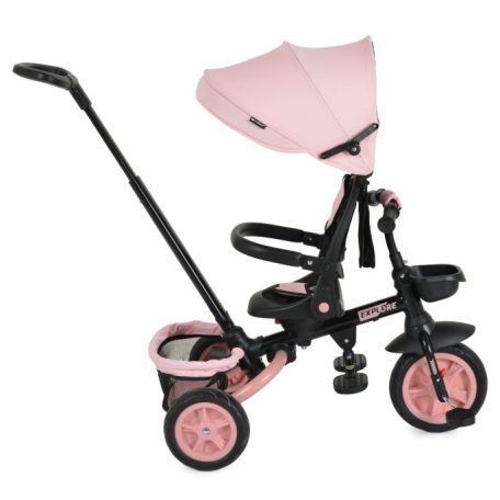 Byox Explore tricikli összecsukható (forgatható üléssel) - Pink