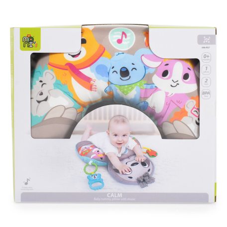 Moni Toys Calm Zenélő lajháros pocakpárna 0+ hó