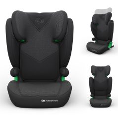   KINDERKRAFT Junior Fix 2 Plus i-Size gyermekülés - 100-150 cm - Black