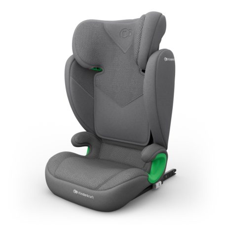 KINDERKRAFT Junior Fix 2 Plus i-Size gyermekülés - 100-150 cm - Grey