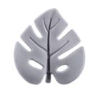 Zopa Szilikon rágóka Leaf - Dove Grey