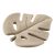 Zopa Szilikon rágóka Leaf - Sand Beige
