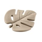 Zopa Szilikon rágóka Leaf - Sand Beige