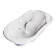 Tega Baby anatómiai kád + állvány - szürke