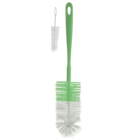 BabyOno cumisüveg tisztító kefe készlet - zöld 