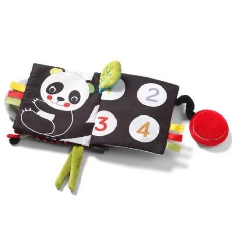 BabyOno Érzékfejlesztő babakönyv DreamTeam C-MORE