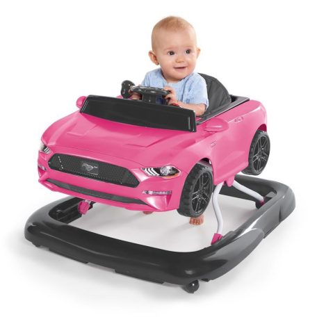 BRIGHT STARTS Bébikomp 3in1 Ford Mustang Pink 6hó+, 12 kg-ig