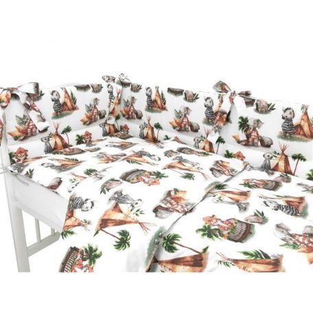 Baby Shop 3 részes ágynemű garnitúra - Tigris és barátai 